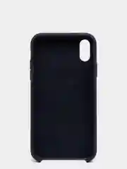 Индиго чехол силиконовый на iPhone XR (айфон)