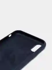 Индиго чехол силиконовый на iPhone XR (айфон)