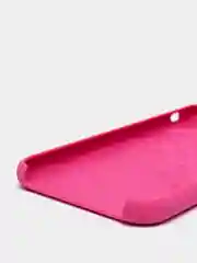 Фуксия чехол силиконовый на iPhone XR (айфон)