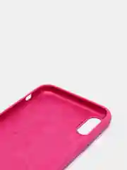 Фуксия чехол силиконовый на iPhone XR (айфон)