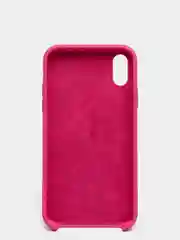 Фуксия чехол силиконовый на iPhone XR (айфон)