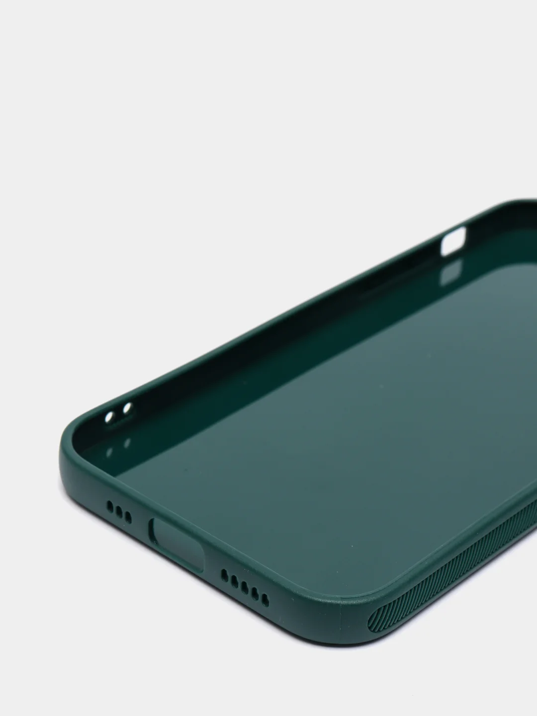 Тёмно-бирюзовый чехол на Iphone 11/12/12Pro/ Чехол на айфон