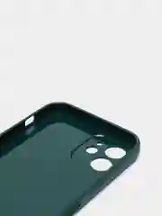 Тёмно-бирюзовый чехол на Iphone 11/12/12Pro/ Чехол на айфон