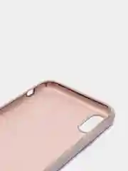 Бежевый меланж чехол силиконовый на iPhone XR (айфон)
