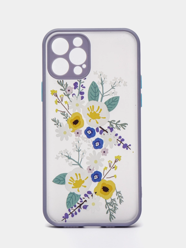 Чехол "Flowers" для iPhone, на айфон 7/8 11 12 Plus XS XR X Pro