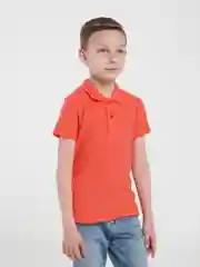 Коралловый детская футболка-поло Colors of life