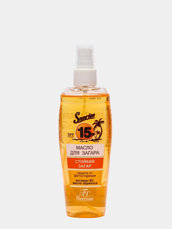 Масло для загара "Стойкий загар" SPF 15