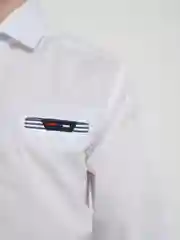 Белый рубашка для мальчика