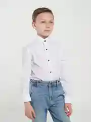 Белый рубашка для мальчика