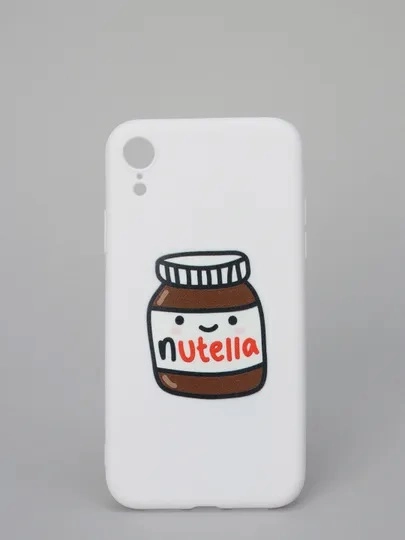Чехол "Nutella"для iPhone, на айфон  7/8 Pro 11 12 Pro XR