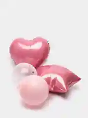 Розовый воздушные  шары 14 штук /день рожденье