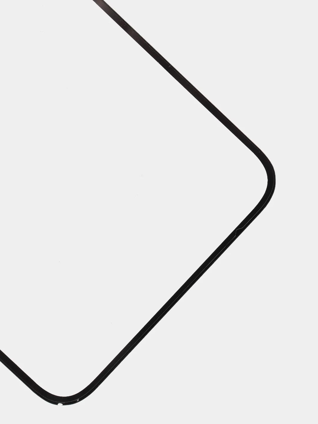 Черный защитное стекло для iPhone (Айфон) 7, 8 Plus, X, XS, XR