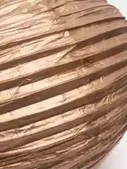 Бронзовый шар-фонарик бумажный для декора