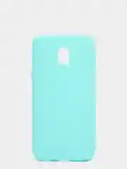 Бирюзовый чехол Samsung Galaxy J3 2017 (SM-J330), Самсунг Галакси Джи3 силиконовый цветной матовый