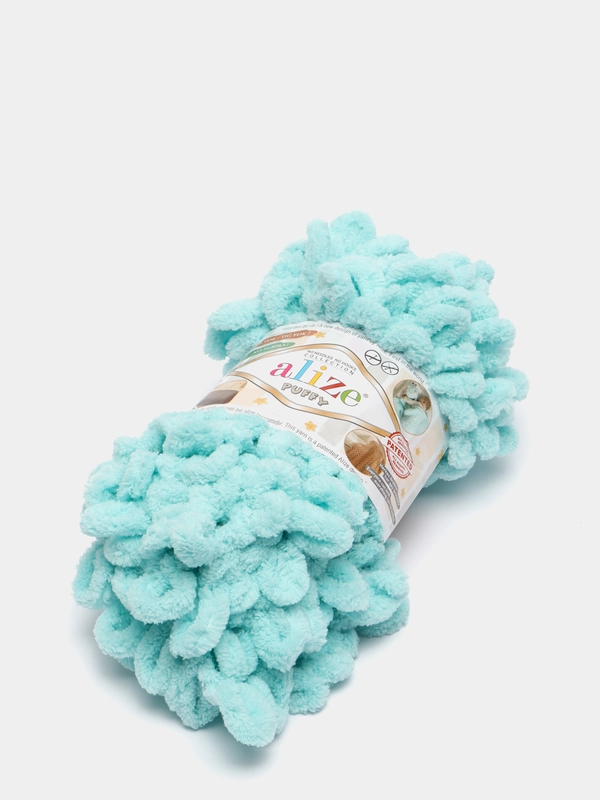 Пряжа Alize Puffy, микрополиэстер, 100 г, 9.5 м