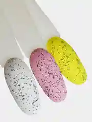 Топ для гель-лака с вкраплениями, закрепитель Charme Pro Line VELVET DOT-02, (10 г)