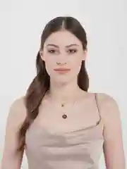 Золотой двухслойная цепочка "GoodLuck"