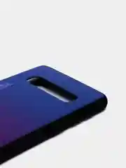Темно-синий градиентный чехол из закаленного стекла для Samsung S10/S20/A51/A71/S9/A01/A50/A20/A70