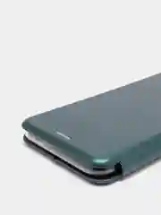 Зеленый чехол книжка Tecno Spark 6 GO