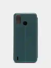 Зеленый чехол книжка Tecno Spark 6 GO