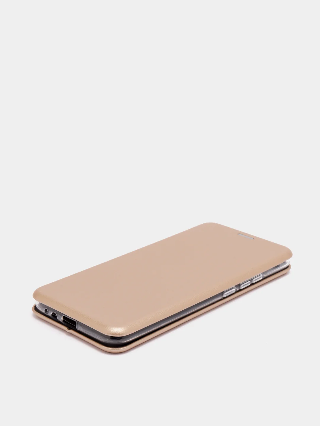 Золотой чехол книжка Tecno Spark 6 GO