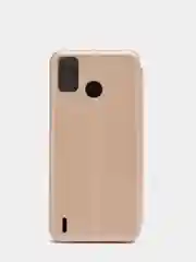 Золотой чехол книжка Tecno Spark 6 GO