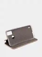 Золотой чехол книжка Tecno Spark 6 GO