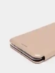 Золотой чехол книжка Tecno Spark 6 GO