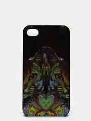 Серебряный чехол-накладка для iPhone 4/4S картинки