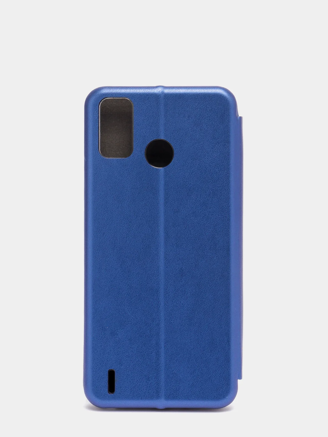 Синий чехол книжка Tecno Spark 6 GO