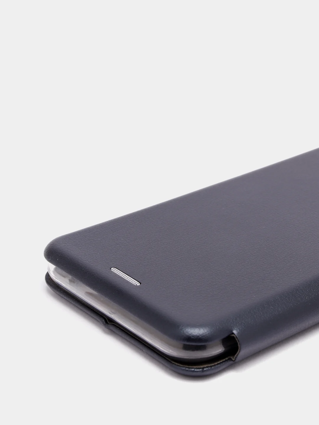 Темно-синий чехол книжка Tecno Spark 6 GO