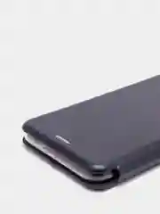 Темно-синий чехол книжка Tecno Spark 6 GO