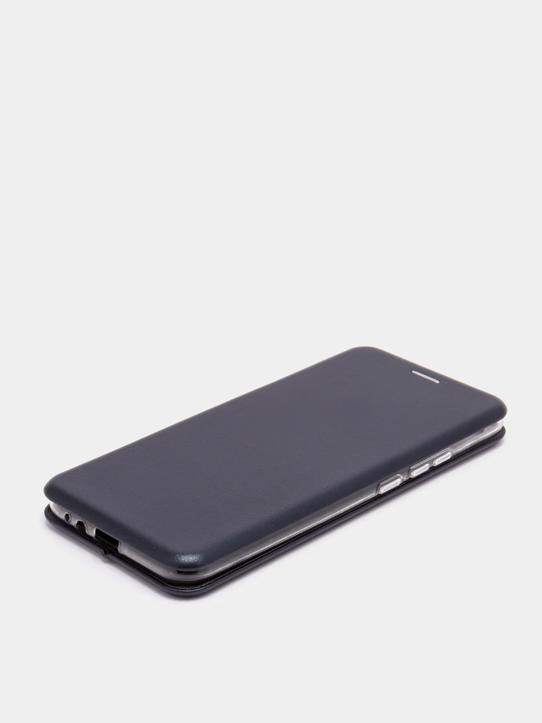 Темно-синий чехол книжка Tecno Spark 6 GO