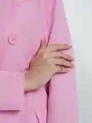 Серебряный кольцо со звездой и цепью, с регулировкой размера