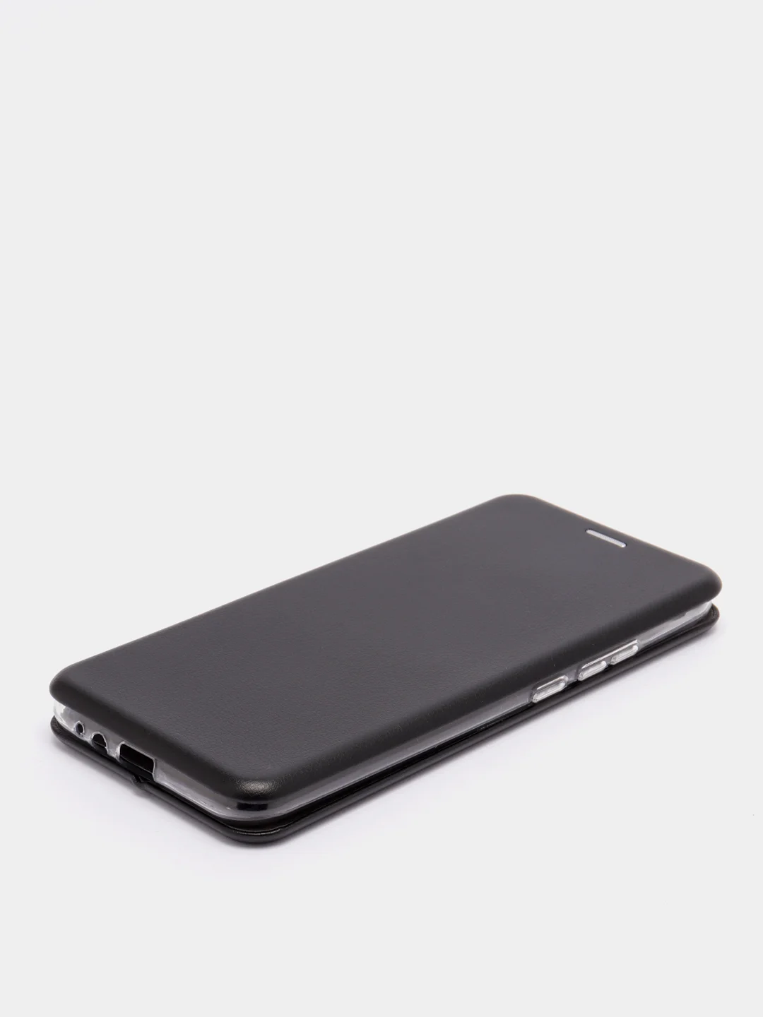 Черный чехол книжка Tecno Spark 6 GO