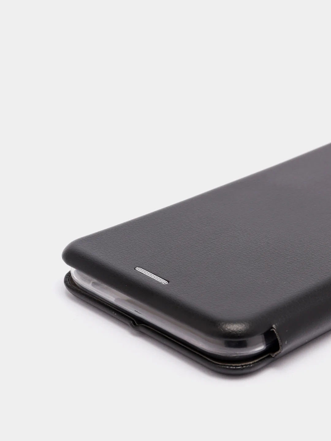 Черный чехол книжка Tecno Spark 6 GO