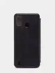 Черный чехол книжка Tecno Spark 6 GO