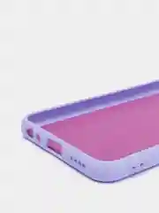 Коралловый меланж чехол с защитой камеры и бархатом внутри Vivo Y21