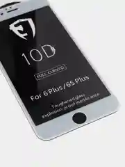 Защитное Стекло 10 D на IPhone apple айфон + 11 pro 7 8 6 plus x xs xsmax xr черное белое