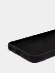 Черный чехол с защитой камеры и бархатом внутри Vivo Y21