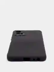 Черный чехол с защитой камеры и бархатом внутри Vivo Y21
