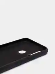 Черный чехол с защитой камеры и бархатом внутри Vivo Y12
