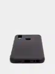 Черный чехол с защитой камеры и бархатом внутри Vivo Y12