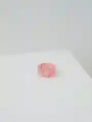 Коралловый кольцо женское, из эпоксидной смолы, безразмерное