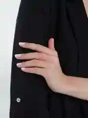 Коралловый кольцо женское, из эпоксидной смолы, безразмерное