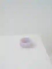 Белый кольцо женское, из эпоксидной смолы, безразмерное
