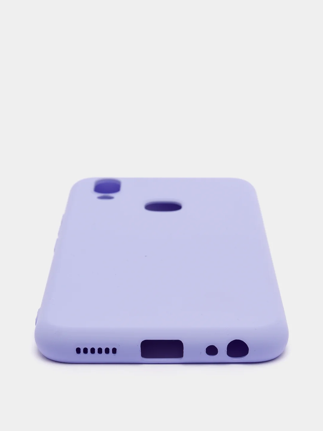 Красный чехол с защитой камеры и бархатом внутри VIVO Y11