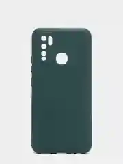 Тёмно-зелёный чехол для VIVO Y30 / VIVO Y50, с защитой камеры и бархатом внутри