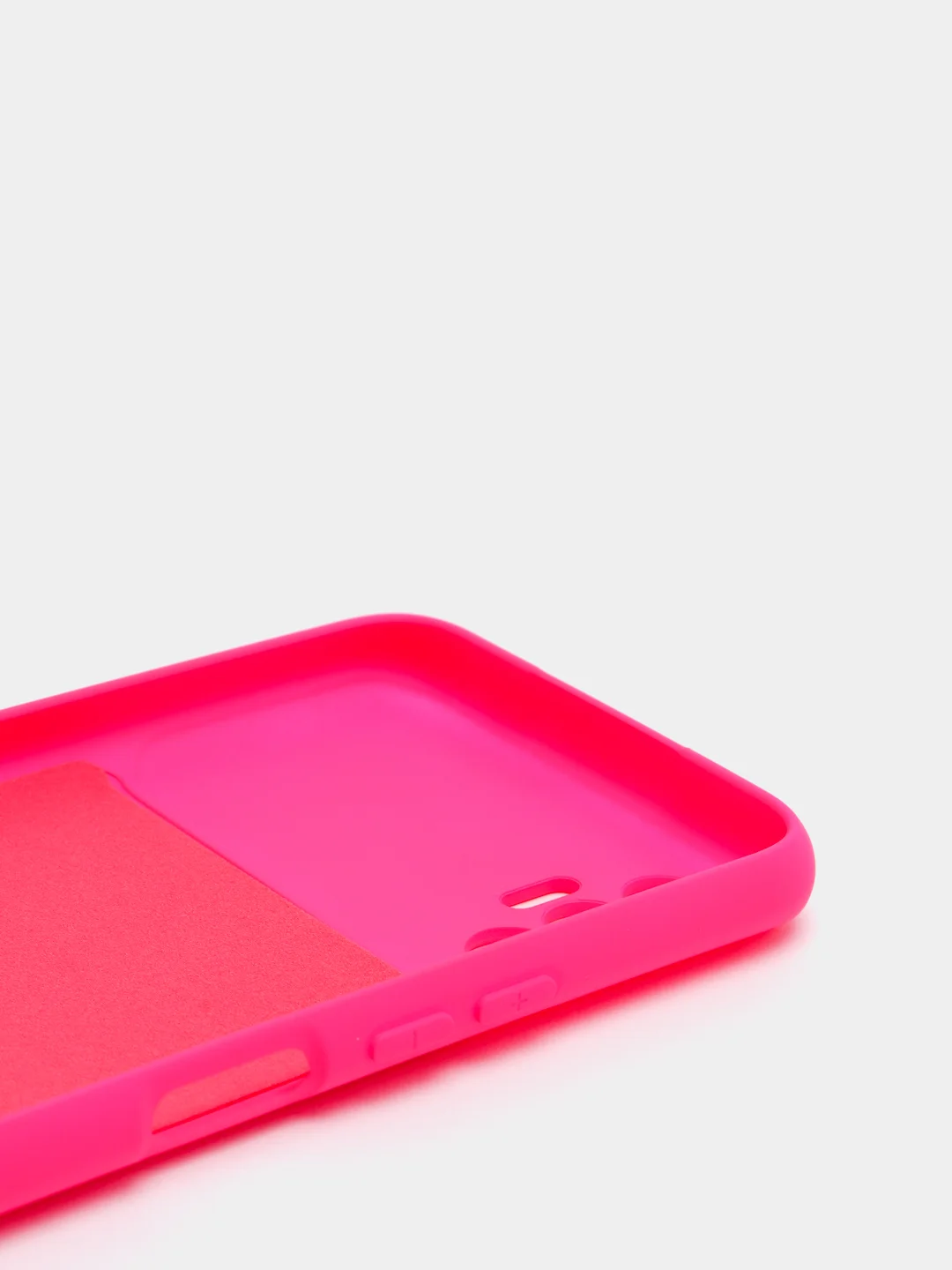 Фуксия чехол для TECNO SPARK 8P, с защитой камеры и бархатом внутри