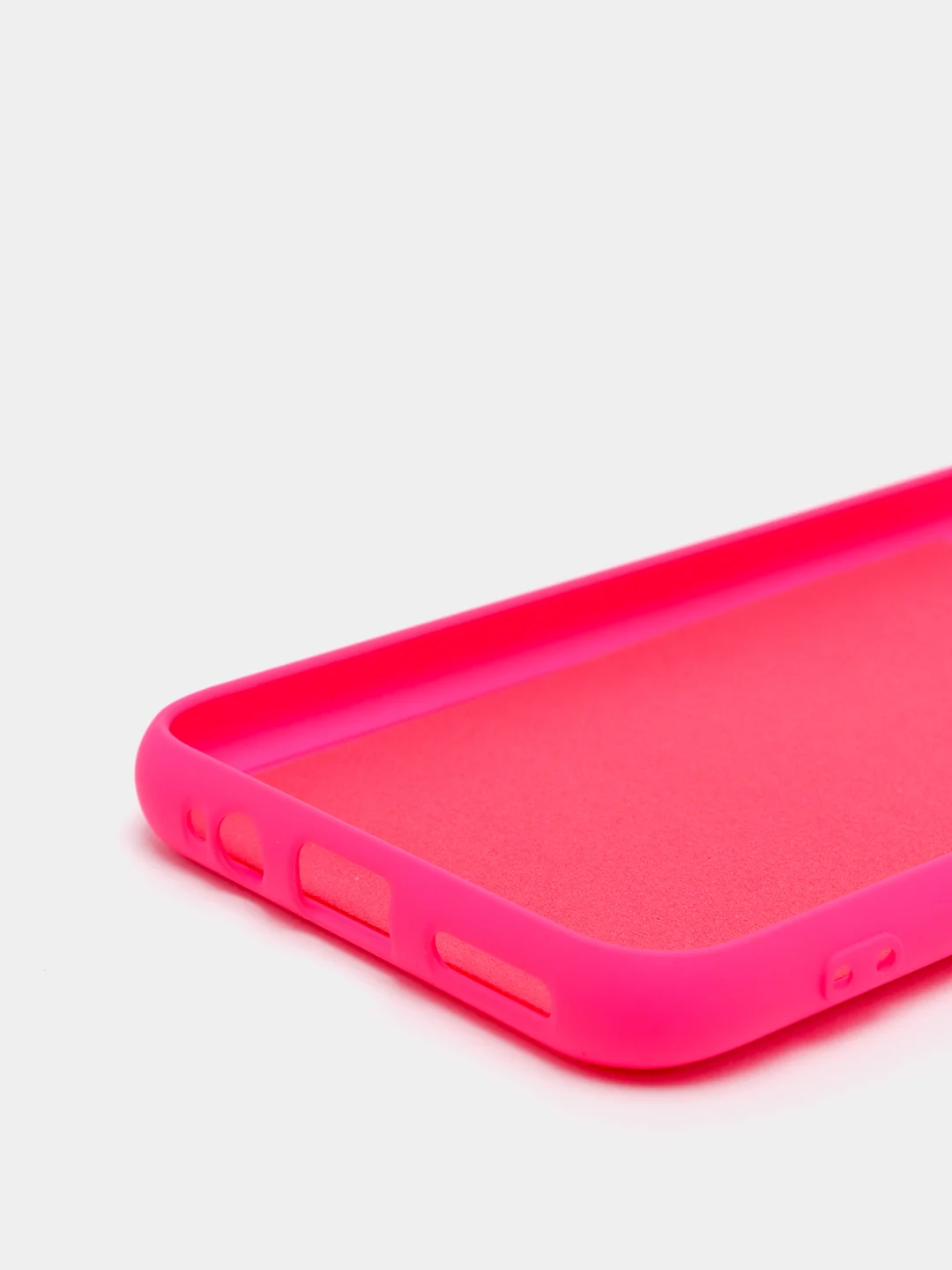 Фуксия чехол для TECNO SPARK 8P, с защитой камеры и бархатом внутри